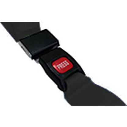 BioThane G1 Restraint Straps, 2 piece, Metal Loop Ends