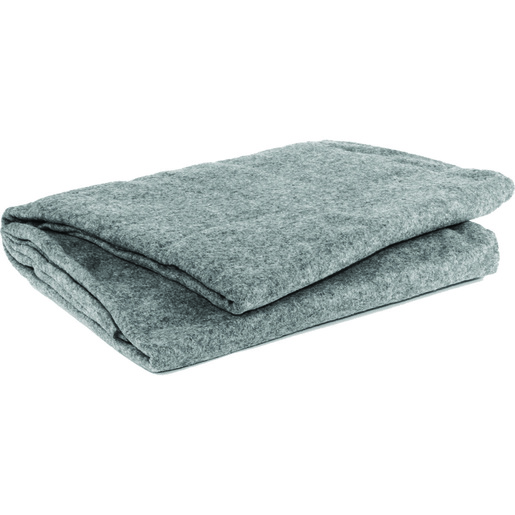 Curaplex® Blanket, Polyester, 90in x 66in, Light Gray