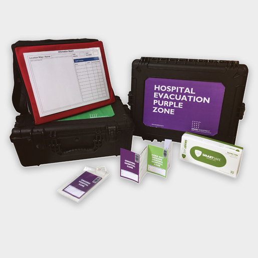 SMART Evacuation Point Module, Pair, One Green and One Purple