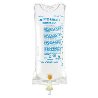 Lactated Ringers, 1000mL Bag