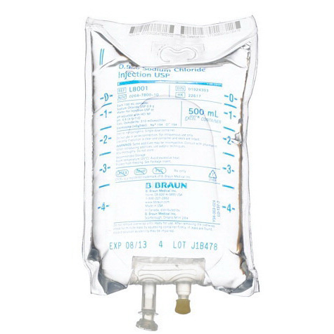 Sodium Chloride 0.9%, 250mL EXCEL® IV Container
