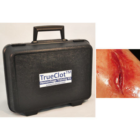 TrueClot® Wound Packing Task Trainer Kit, Knife/Laceration Wound