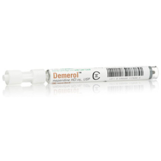 Demerol™, Class II, 25mg, 1ml Luer Locking Carpuject, (Requires Carpuject Holder #D250) *Non-Returnable*