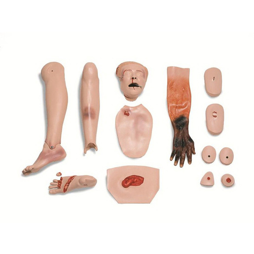Trauma Module Set, Simulates Burns, Fractures & Wounds