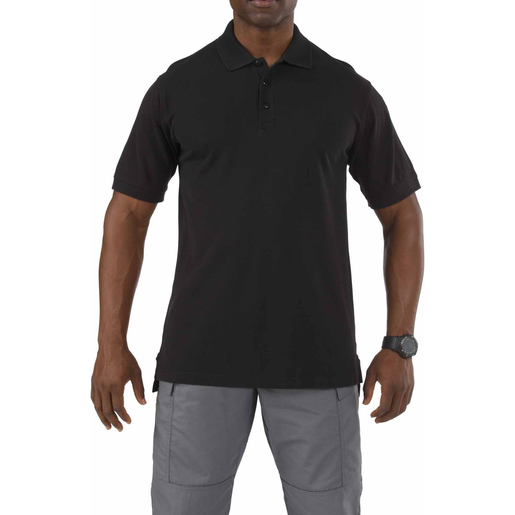 5.11® Men's Professional Short Sleeve Polo, Black
