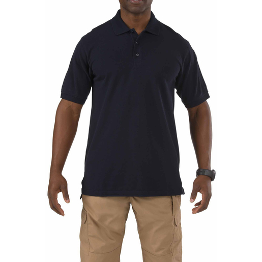 5.11® Men's Professional Short Sleeve Polo Shirts, Dark Navy