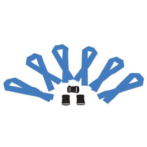 Strap-Pak Patient Restraint Starter Set, 6 Webbings and 3 Buckles