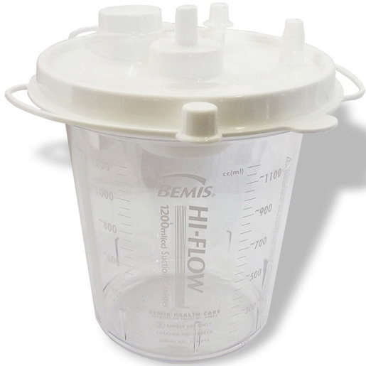 Bemis Hi-Flow Suction Canister, 1200cc