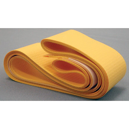 Disposable Body Strap with Adhesive Fastener, 58in L x 2in W, Yellow