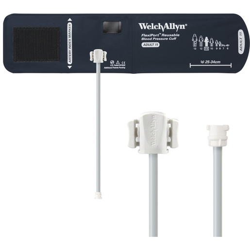 FlexiPort® Reusable Blood Pressure Cuffs with Single Tube Locking Type Connector