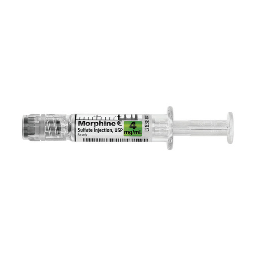 Morphine Sulfate Injection, 4mg/mL, Prefilled Syringe