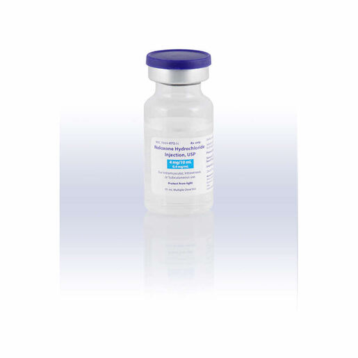 Naloxone, 0.4mg/mL, 10mL Vial