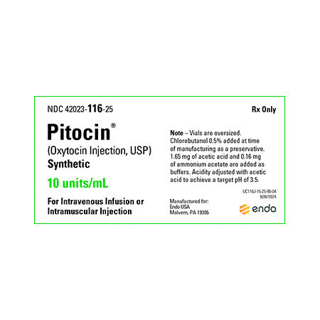 Pitocin (Oxytocin Injection), 10units/mL, Vial