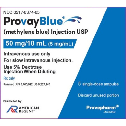 ProvayBlue, 5mg/mL, 10mL Ampule