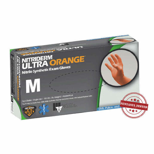 NitriDerm® Ultra Orange™, Nitrile Exam Gloves