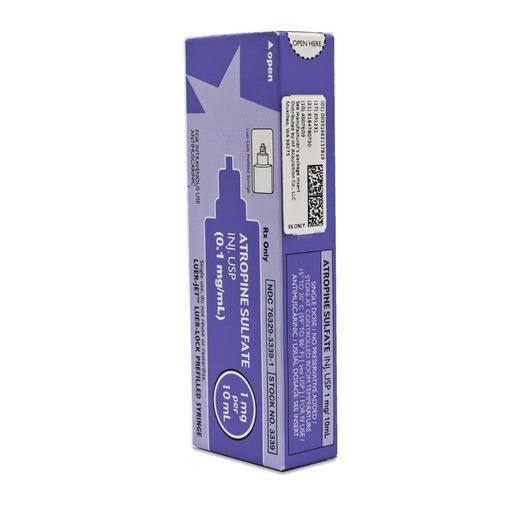 Atropine Sulfate, 0.1mg/mL, Luer-Jet™ Prefilled Syringe
