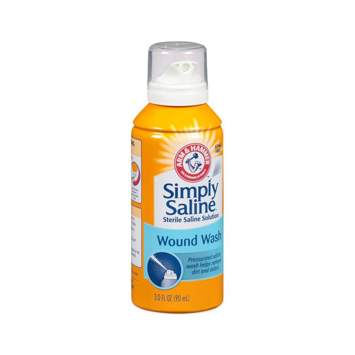 Simply Saline Wound Wash, Sterile, 3oz