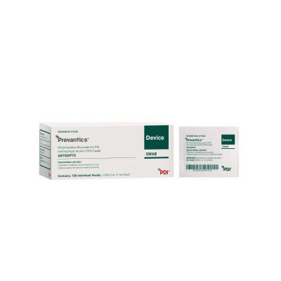 Prevantics® Device Swab, 1mL, 100 Swabs