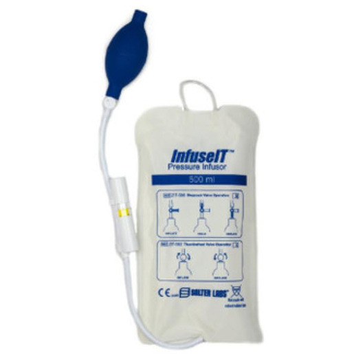 InfuseIT Pressure Infusor Bag, 500cc with Thumbwheel