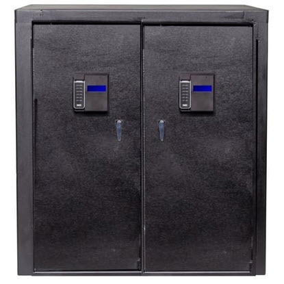 *DS ONLY* MedixSafe S2 Two Compartment Large Station Safe with Biometric Access