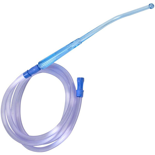 Yankauer Suction Instrument with Bulb Tip / Tubing, ConMed, Non-Vented