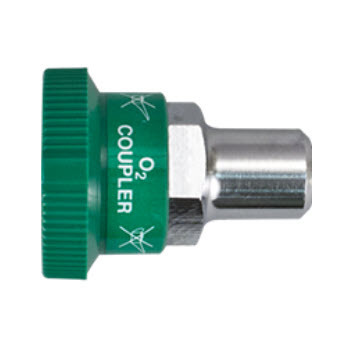 Compact Ohmeda Quick Connect Couplers, Oxygen