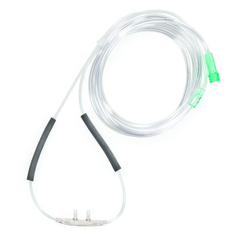 AirLife® Oxygen Nasal Cannula with Non-Flared Tips and Cushion Face Piece, Infant