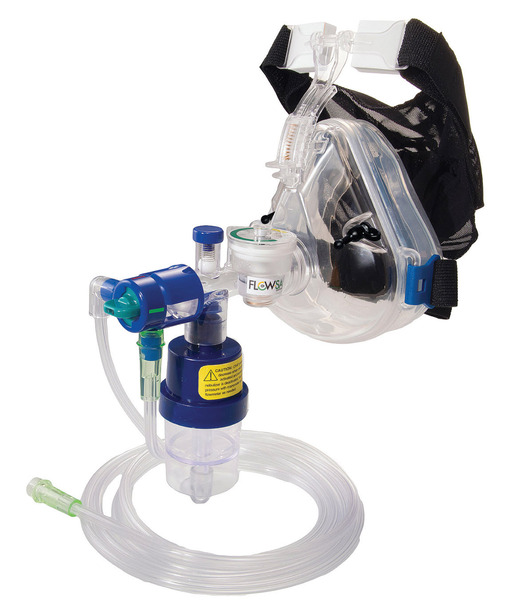 Flow-Safe II EZ® CPAP System with Integrated Nebulizer and Mask
