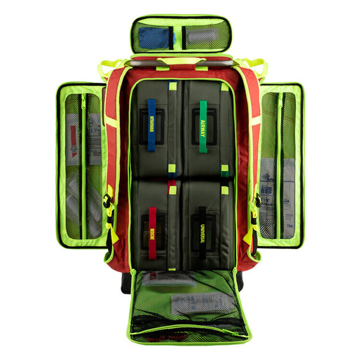 G3+ Responder Bundle With Airway, IV, Universal, and Medicine Cells, Red