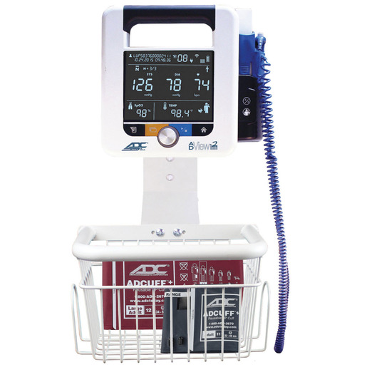 Wall Mount with Bracket Only for the ADC® ADView® 2 Diagnostic Station