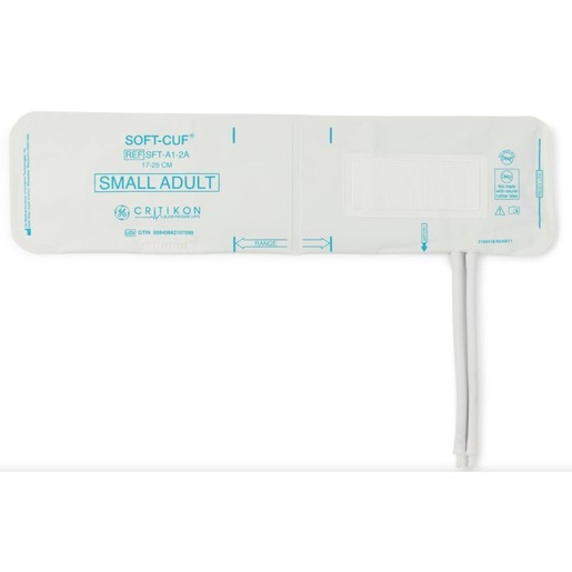 CRITIKON® Soft-Cuf® Blood Pressure Cuffs with 2-Tube DINACLICK Connector