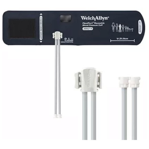 FlexiPort® Reusable Blood Pressure Cuffs with 2-Tube Locking Type Connectors