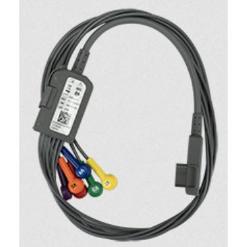 LIFEPAK 6-Wire Expandable ECG Cable, 15 Lead, Precordial