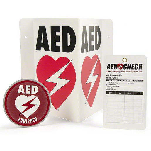 RespondER Premium AED Signage Pack