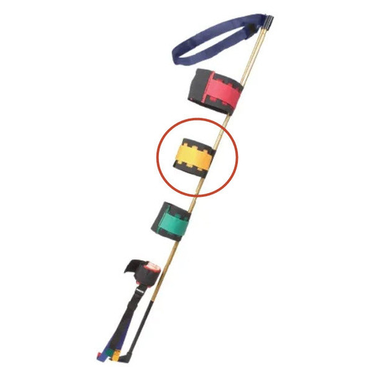 Replacement OTD Elastic Knee Strap, Yellow