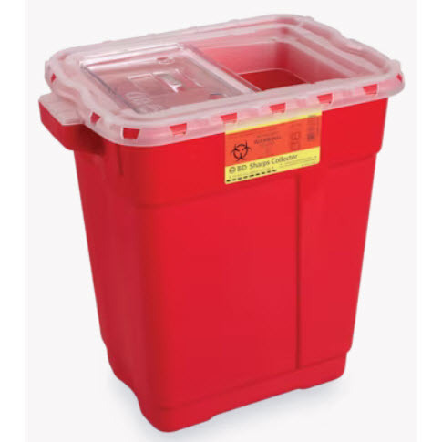 Large Sharps Containers with Slide Tops