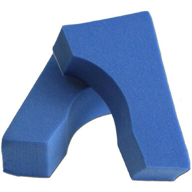 Blue Sticky Wedges Foam Blocks