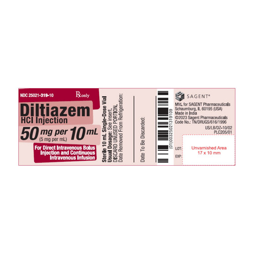 Diphenhydramine, 50mg/10mL, Vial