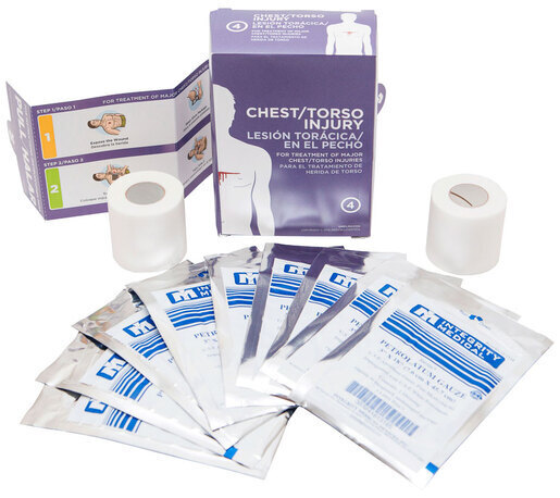 TacMed TRAMEDIC® Chest Injury Sub Kit