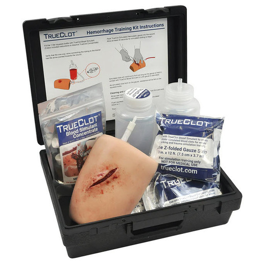 TrueClot® Hemorrhage Training Kit, Laceration