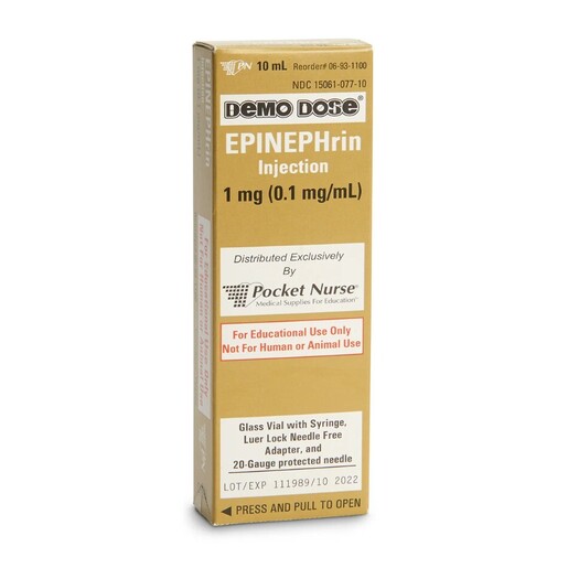 Demo Dose® Simulated Epinephrine, 1:10 (for Training)