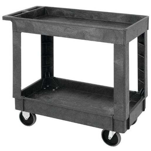 Polymer Mobile Carts with Shelves