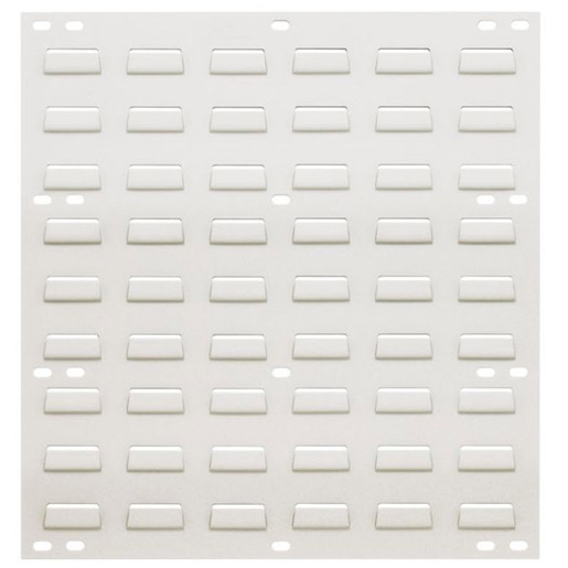 Louvered Panels, Wall Mount, Oyster White