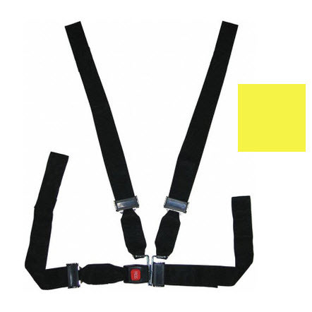 Nylon Shoulder Harness Restraint System, Yellow