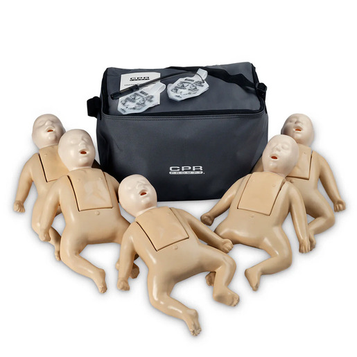 CPR Prompt® Training and Practice Manikins, Infant, 5-Pack