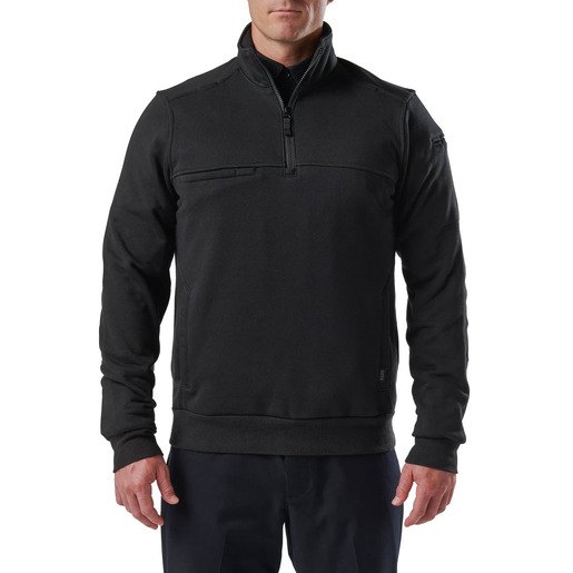 5.11® Men's 1/4 Zip Long Sleeve Job Shirt 2.0, Black