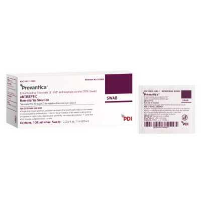 Prevantics ® Swab, 1mL, 100 Count