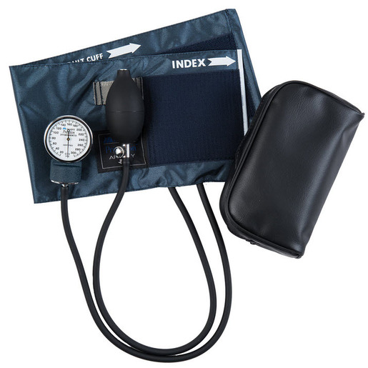 MABIS® Precision™ Aneroid Sphygmomanometers, Blue Nylon, Latex