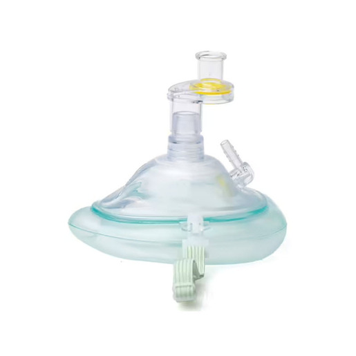 Laerdal CPR Pocket Mask with O2 Inlet and Headstrap in Resealable Poly Bag