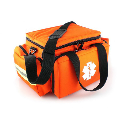 Cardiac Bag, 17.5in x 10in x 7.5in, Orange, 600 Denier Nylon